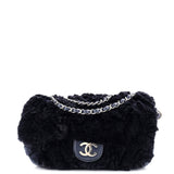 Vintage CC Flap Bag Lapin Fur Medium