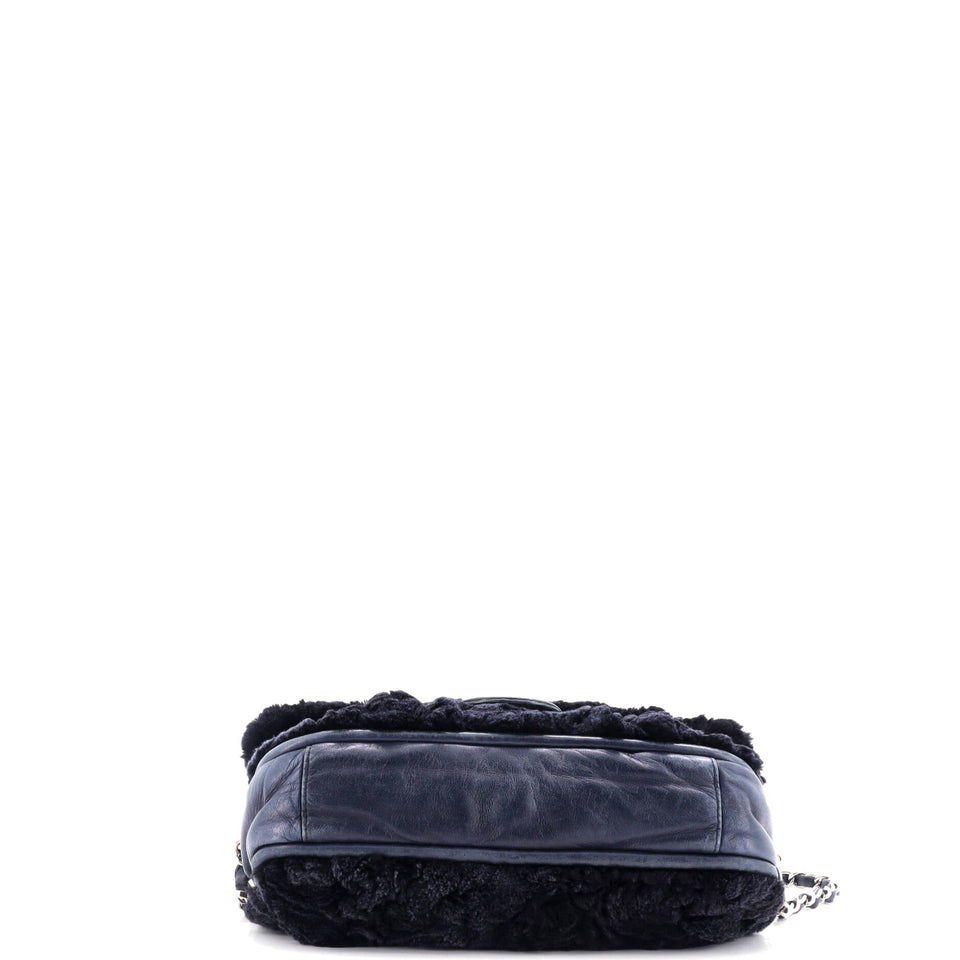 Vintage CC Flap Bag Lapin Fur Medium