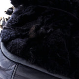 Vintage CC Flap Bag Lapin Fur Medium