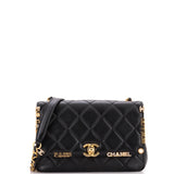 Paris Monaco Flap Bag Quilted Lambskin Mini