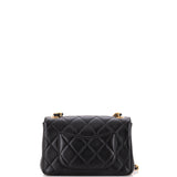 Paris Monaco Flap Bag Quilted Lambskin Mini