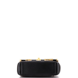 Paris Monaco Flap Bag Quilted Lambskin Mini