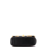 Paris Monaco Flap Bag Quilted Lambskin Mini