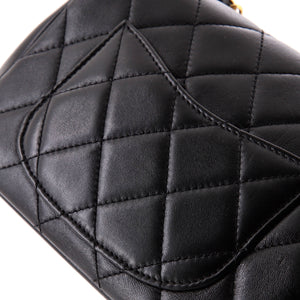 Paris Monaco Flap Bag Quilted Lambskin Mini
