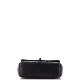 So Black Classic Single Flap Bag Quilted Lambskin Mini