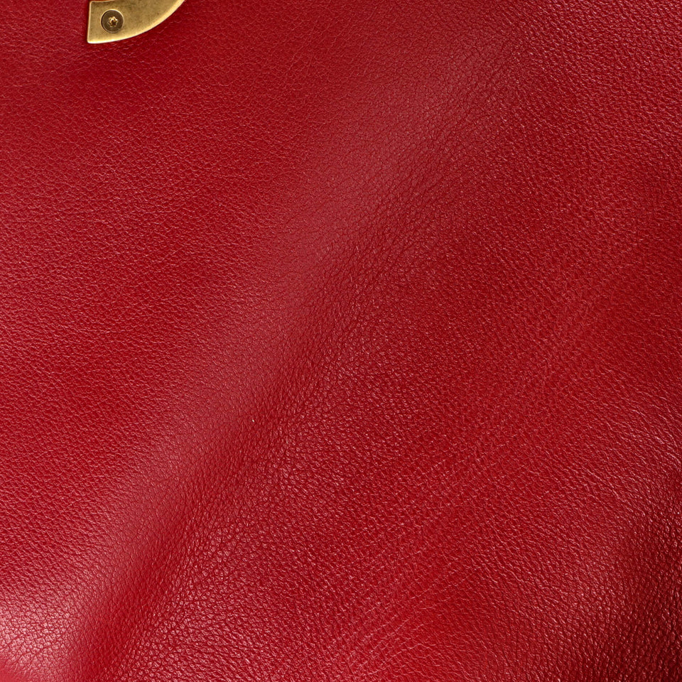 19 Flap Bag Quilted Leather Medium
