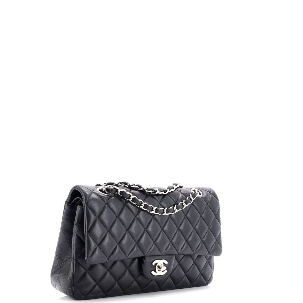 Classic Double Flap Bag Quilted Lambskin Medium