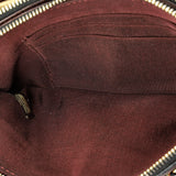 Double Zip Clutch with Chain Quilted Lambskin