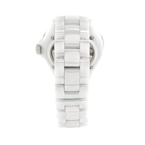 J12 Automatic Watch Ceramic and Stainless Steel with Diamond Markers and Mother of Pearl 38