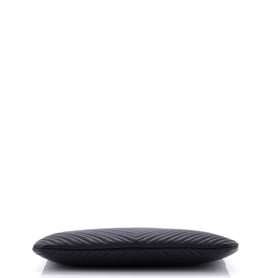 Boy O Case Clutch Chevron Calfskin Medium