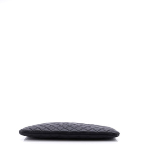 Boy O Case Clutch Quilted Lambskin Large