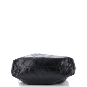 22 Chain Hobo Quilted Calfskin Large