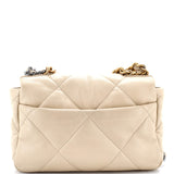 19 Flap Bag Quilted Leather Medium