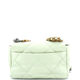 19 Flap Bag Quilted Leather Medium