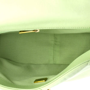 19 Flap Bag Quilted Leather Medium