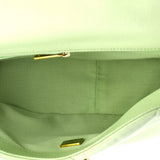19 Flap Bag Quilted Leather Medium