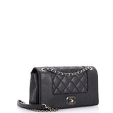 Mademoiselle Vintage Flap Bag Quilted Sheepskin Medium