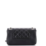 Mademoiselle Vintage Flap Bag Quilted Sheepskin Medium