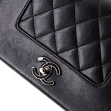Mademoiselle Vintage Flap Bag Quilted Sheepskin Medium