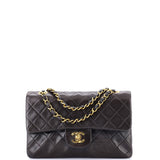 Vintage Classic Double Flap Bag Quilted Lambskin Small