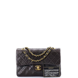 Vintage Classic Double Flap Bag Quilted Lambskin Small