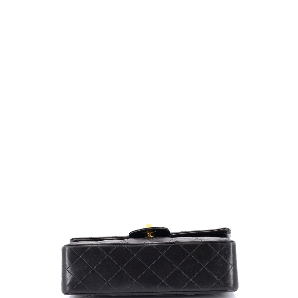Vintage Classic Double Flap Bag Quilted Lambskin Small
