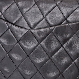 Vintage Classic Double Flap Bag Quilted Lambskin Small