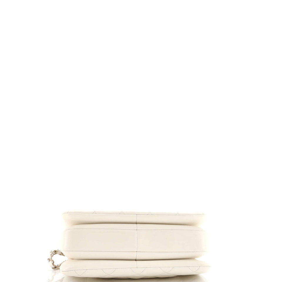 Trendy CC Top Handle Bag Quilted Lambskin Small