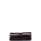 All Slide Long Flap Bag Quilted Lambskin Medium