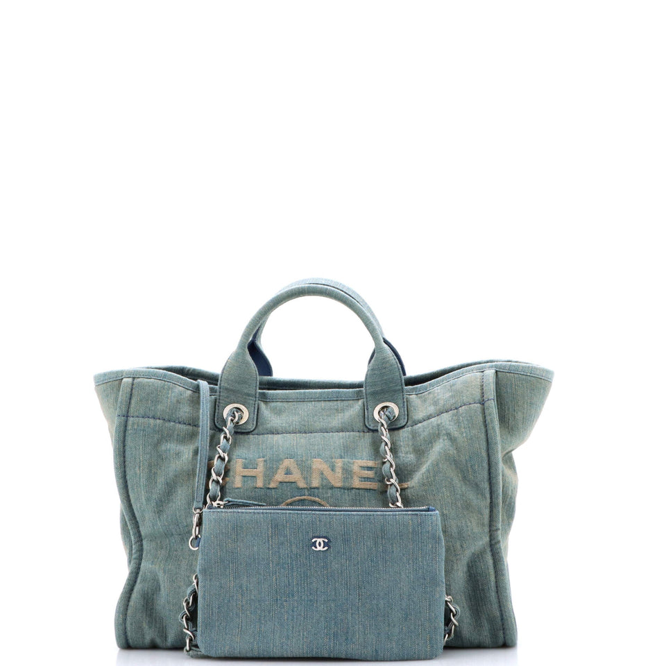 Deauville NM Tote Denim Medium