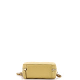 Square CC Chain Camera Bag Quilted Caviar Mini