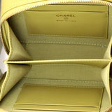Square CC Chain Camera Bag Quilted Caviar Mini