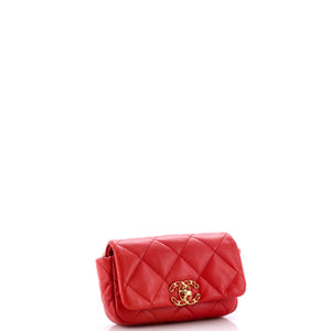 19 Belt Bag Quilted Leather