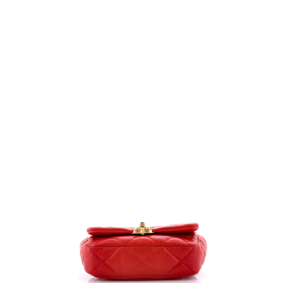 19 Belt Bag Quilted Leather
