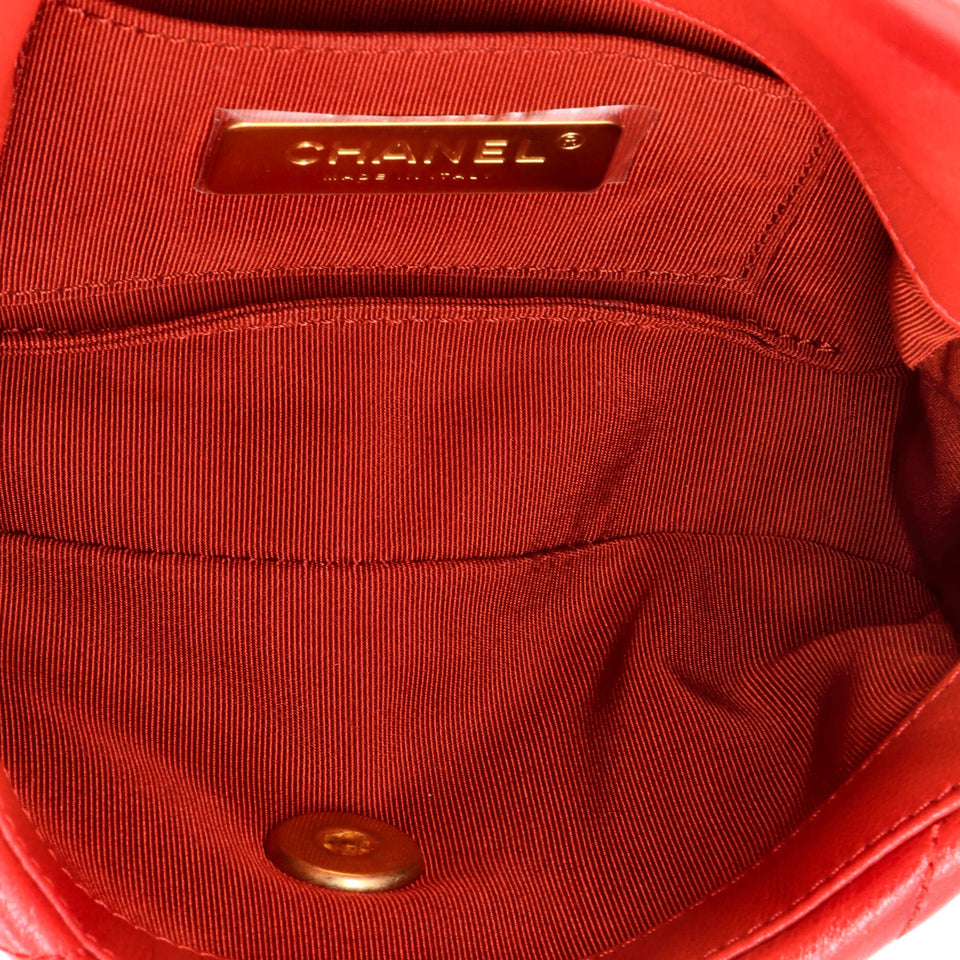 19 Belt Bag Quilted Leather