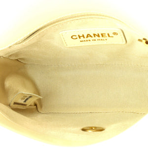 CC Coin Chain Flap Bag Quilted Lambskin Small