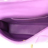 Pending CC Square Flap Bag Quilted Lambskin Mini