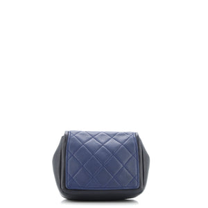 Graphic Flap Bag Quilted Calfskin Mini