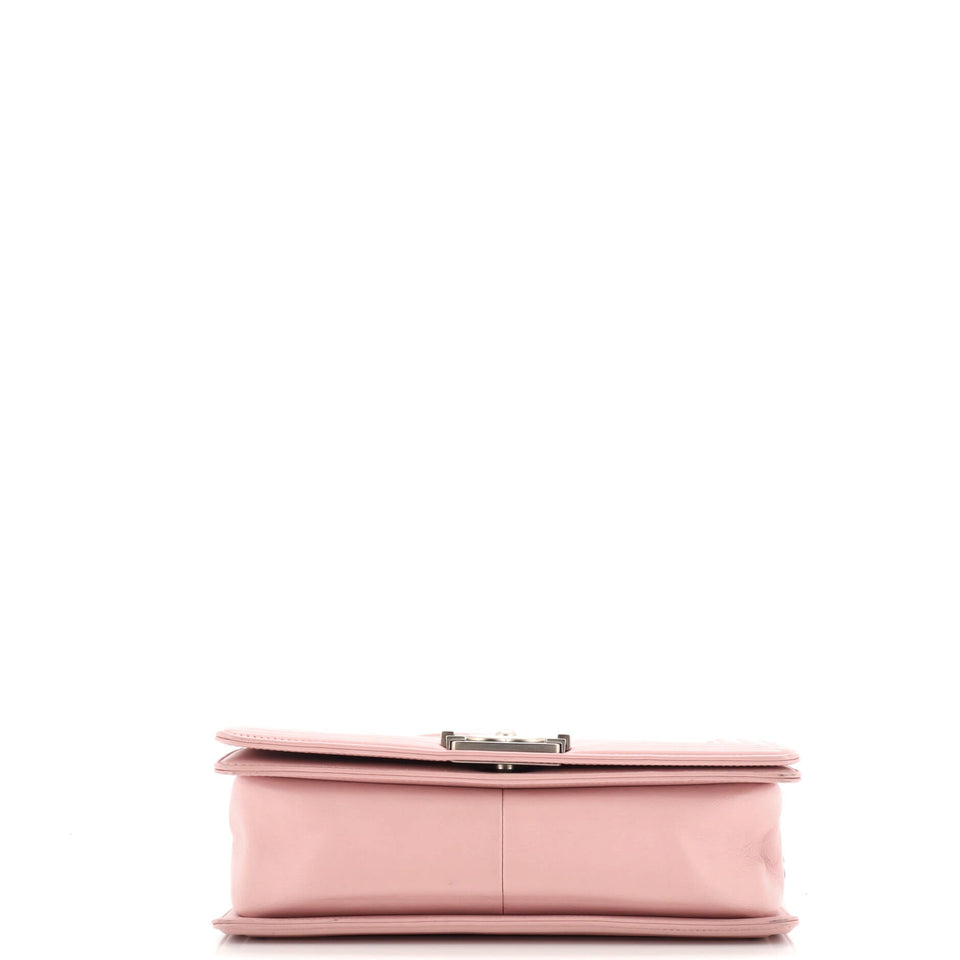 Boy Flap Bag Quilted Calfskin Old Medium