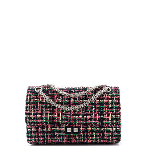 Reissue 2.55 Flap Bag Quilted Tweed with Resin Detail 225