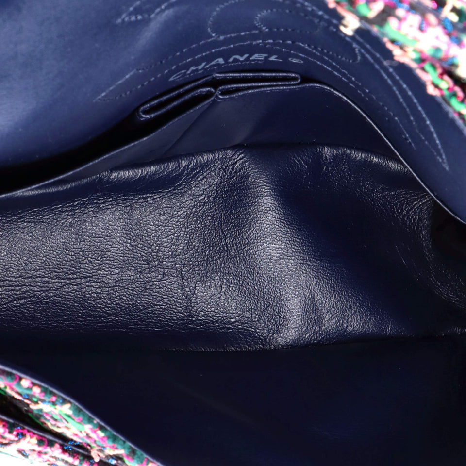 Reissue 2.55 Flap Bag Quilted Tweed with Resin Detail 225