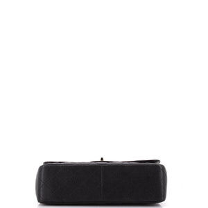 Classic Double Flap Bag Quilted Caviar Jumbo