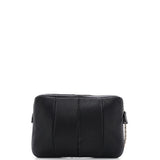 Clutch with Wristlet Chevron Lambskin Large