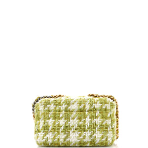 19 Flap Bag Quilted Tweed Medium
