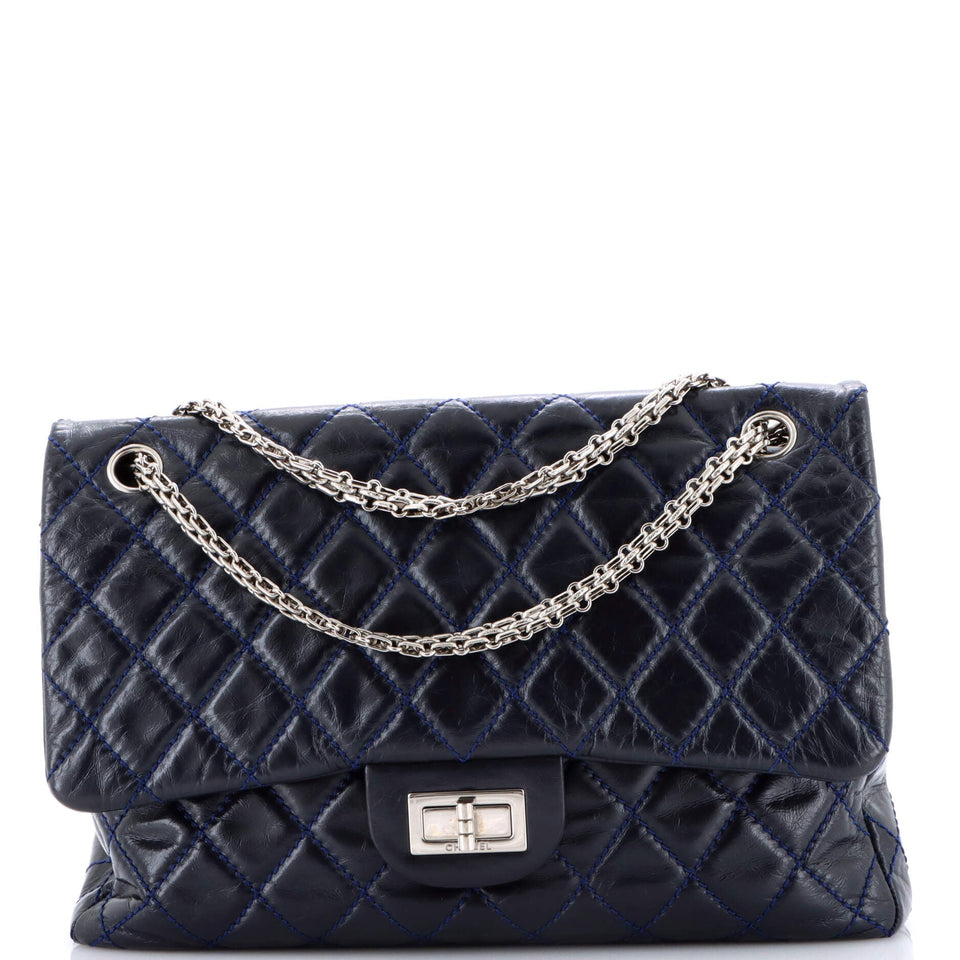 Reissue 2.55 Flap Bag Quilted Aged Calfskin 227