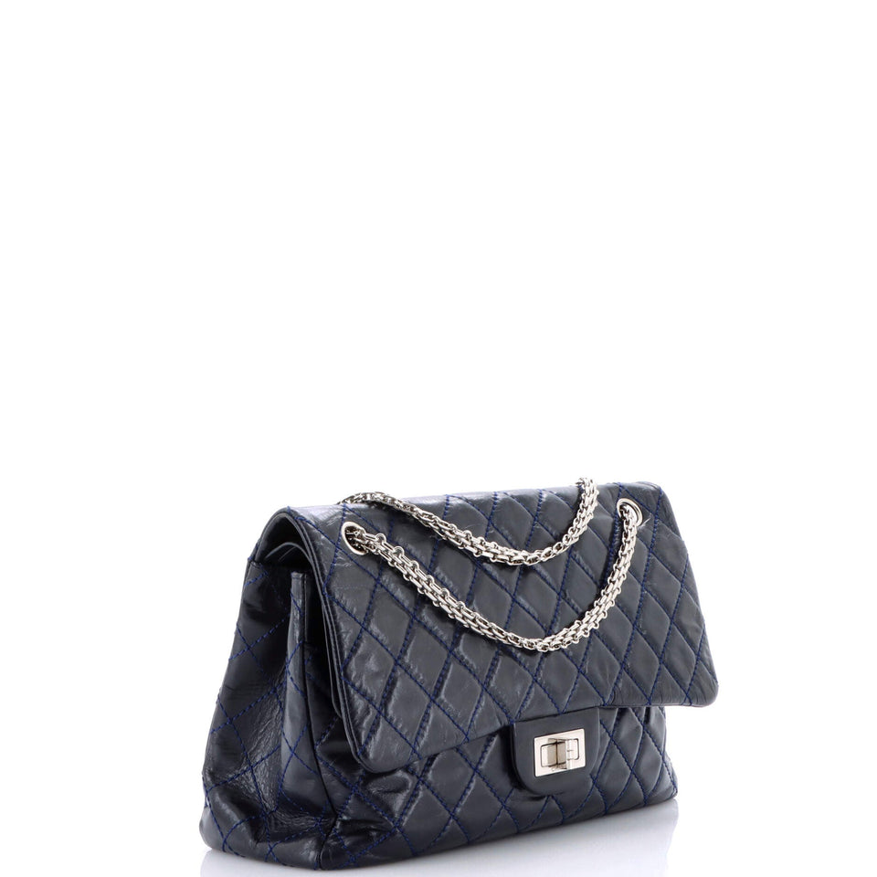 Reissue 2.55 Flap Bag Quilted Aged Calfskin 227