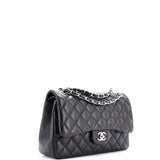 Classic Double Flap Bag Quilted Lambskin Jumbo
