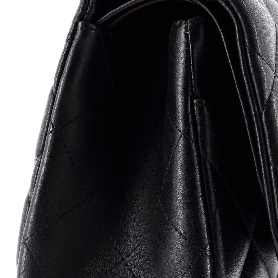 Classic Double Flap Bag Quilted Lambskin Jumbo