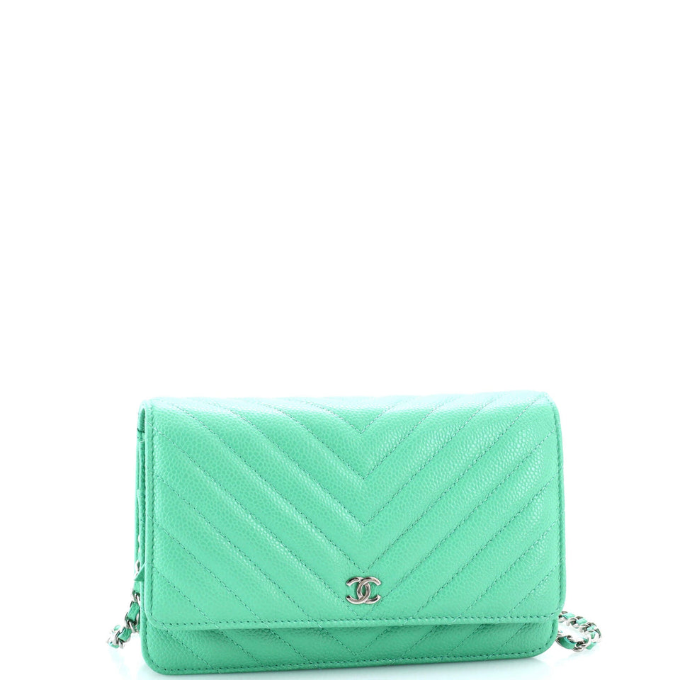 Wallet on Chain Chevron Caviar