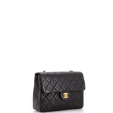 Vintage Square Classic Flap Bag Quilted Lambskin Small